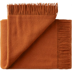 Silkeborg Uldspinderi ApS Athen 130x200 cm Throw 02207 Burnt Orange
