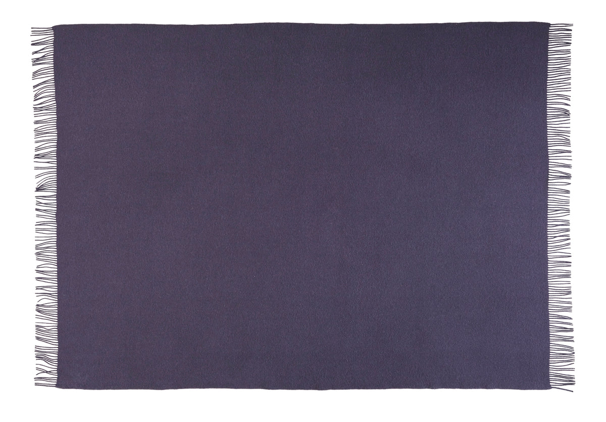 Silkeborg Uldspinderi ApS Athen 130x200 cm Throw 02602 Graphite Grey