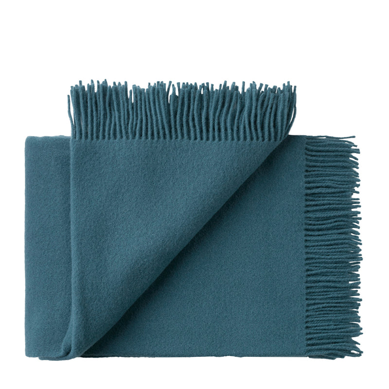 Silkeborg Uldspinderi ApS Athen 130x200 cm Throw 03311 Dark Petrol