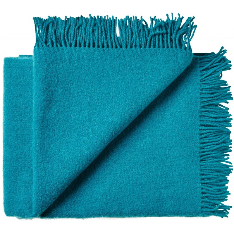 Silkeborg Uldspinderi ApS Athen 130x200 cm Throw 03501 Dark Blue Turquoise