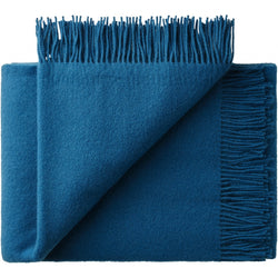 Silkeborg Uldspinderi ApS Athen Throw 130x200 cm Throw 03500 Petrol Blue