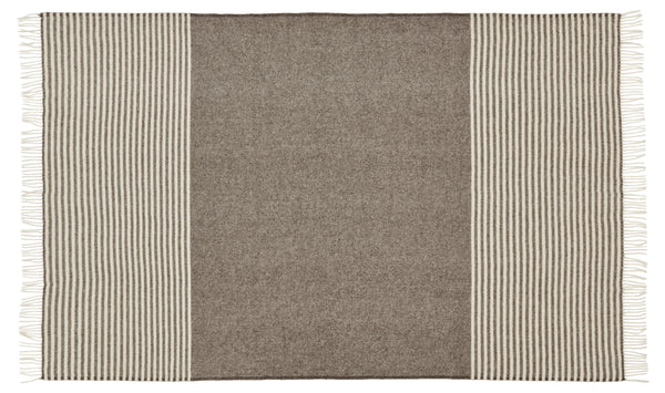 Silkeborg Uldspinderi ApS Bogø 130x200 cm Throw 00107 Earth Brown