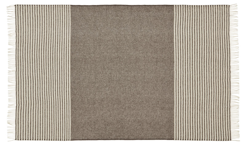 Silkeborg Uldspinderi ApS Bogø 130x200 cm Throw 00107 Earth Brown