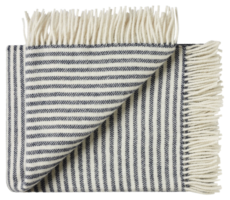 Silkeborg Uldspinderi ApS Bogø 130x200 cm Throw 00183 Sailor Blue