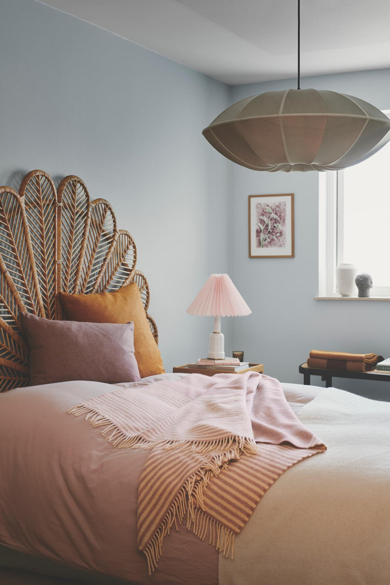 Silkeborg Uldspinderi ApS Bogø 140x240 cm Throw 01927 Dusty Rose (00873)