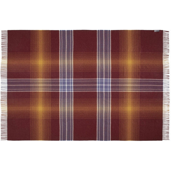 Silkeborg Uldspinderi ApS Bogota 130x200 cm Throw 05313 Vintage Bordeaux