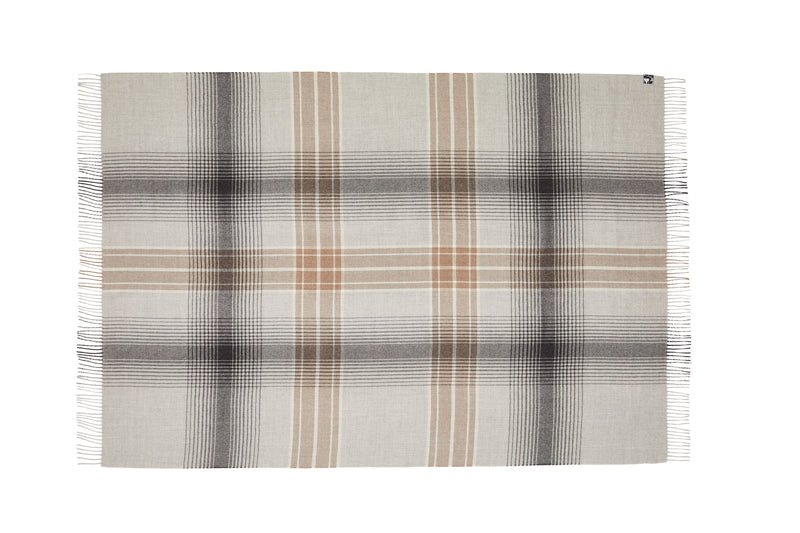 Silkeborg Uldspinderi ApS Bogota 130x200 cm Throw 05318 Classic Grey