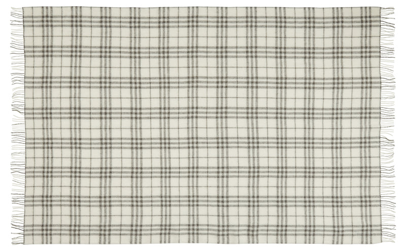 Silkeborg Uldspinderi ApS Bornholm 85x130 cm Throw 00150 Light Nordic Grey