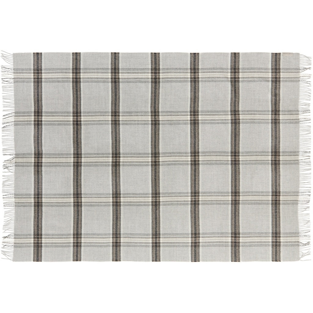 Silkeborg Uldspinderi ApS Buenos Aires 130x200 cm Throw 05204 Classic Grey