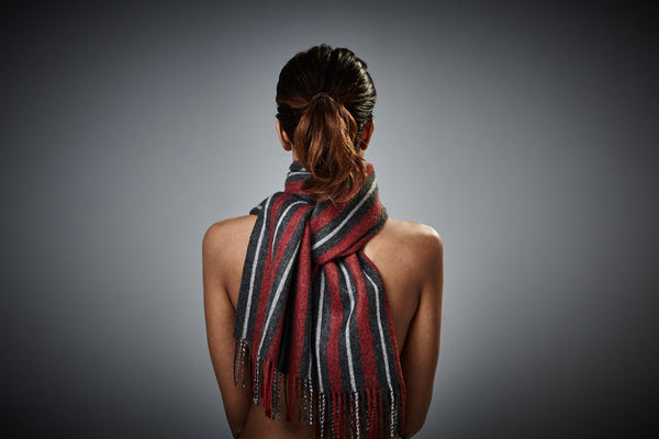 Silkeborg Uldspinderi ApS Buenos Aires 30x200 cm Scarf 00053 Race Red