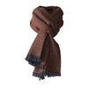 Silkeborg Uldspinderi ApS Cumulus 60x200 cm Scarf 01667 Blue Terracotta