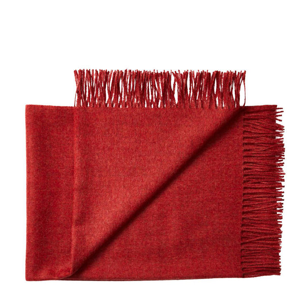 Silkeborg Uldspinderi ApS Cusco 130x200 cm Throw 01496 Ruby