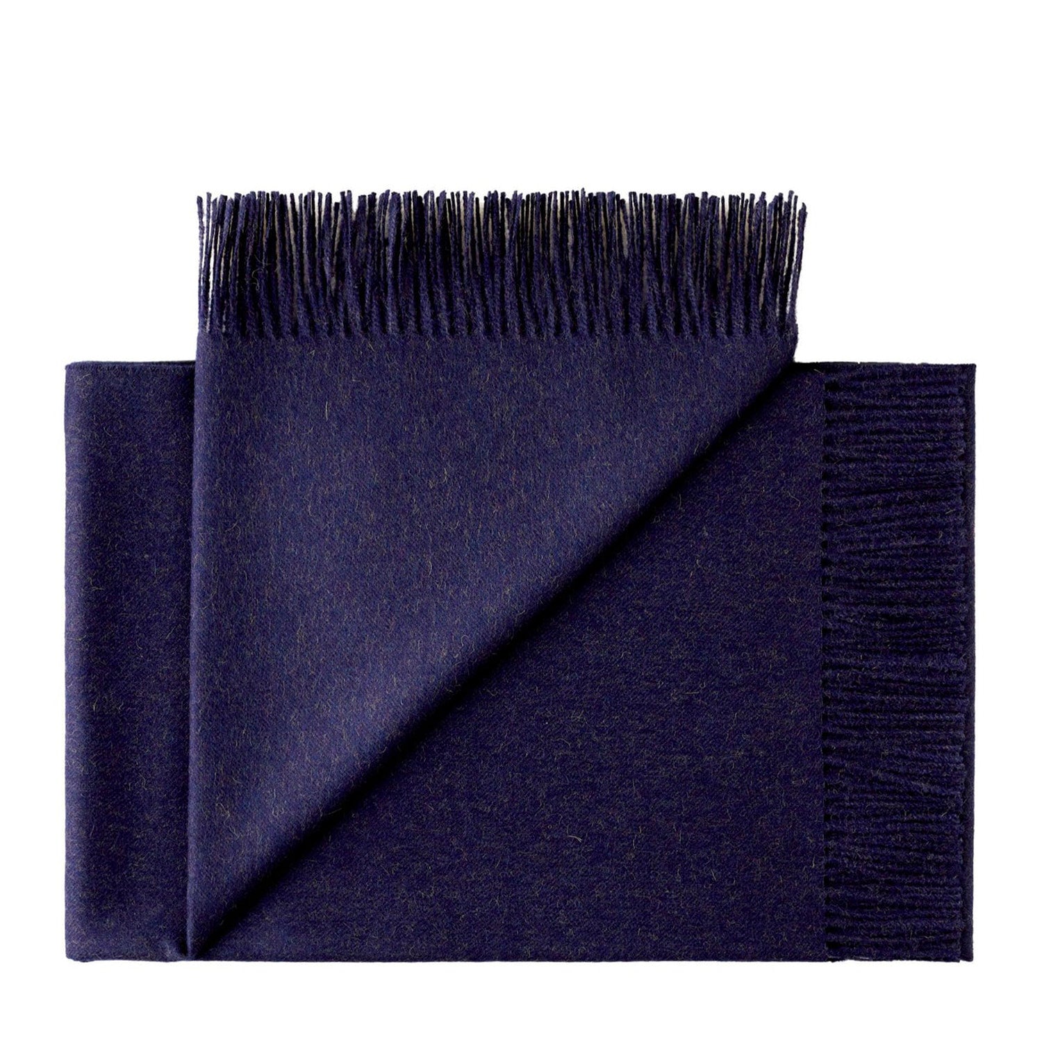 Silkeborg Uldspinderi ApS Cusco 130x200 cm Throw 00638 Deep Ocean Blue