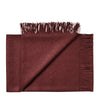 Silkeborg Uldspinderi ApS Cusco 130x200 cm Throw 00640 Old Bordeaux
