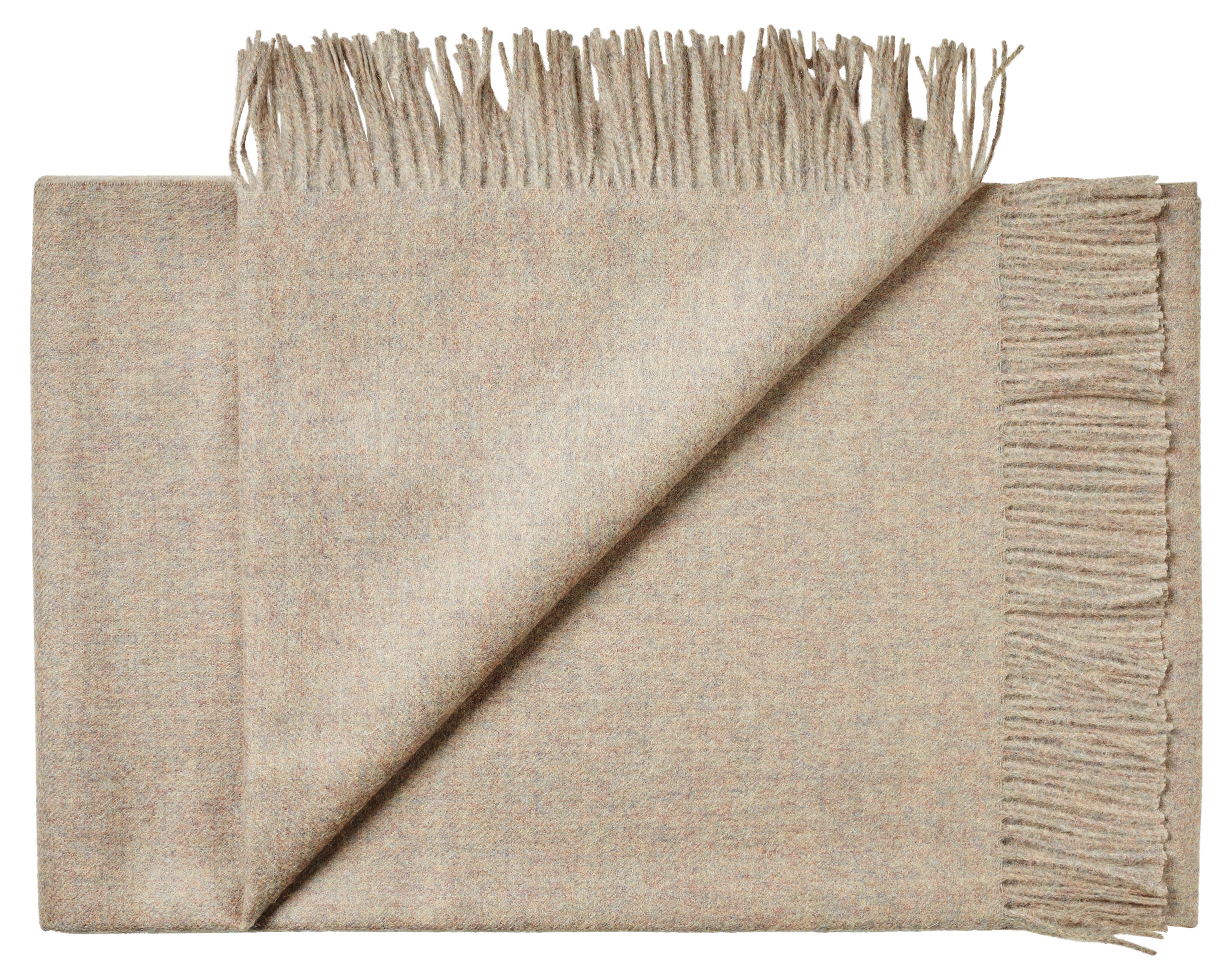 Silkeborg Uldspinderi ApS Cusco 130x200 cm Throw 00717 Rose Sand