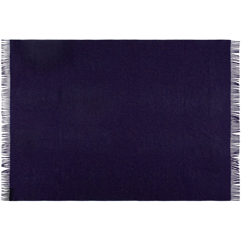 Silkeborg Uldspinderi ApS Cusco 130x200 cm Throw 01982 Midnight Blue