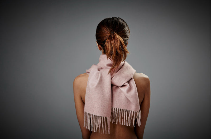 Silkeborg Uldspinderi ApS Cusco 30x200 cm Scarf 01927 Dusty Rose