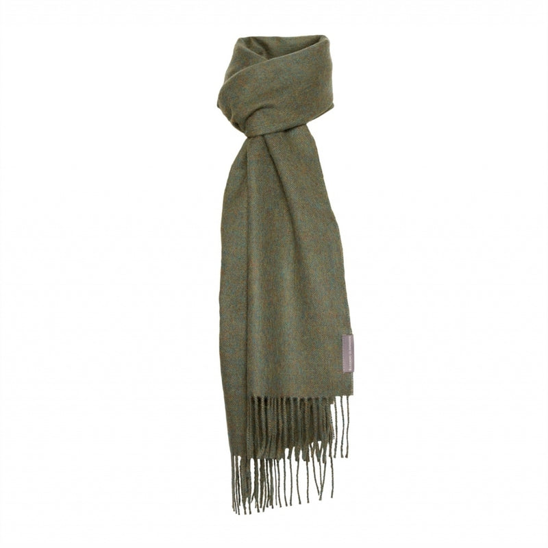 Silkeborg Uldspinderi ApS Cusco 60x200 cm Scarf 01792 Moss Green