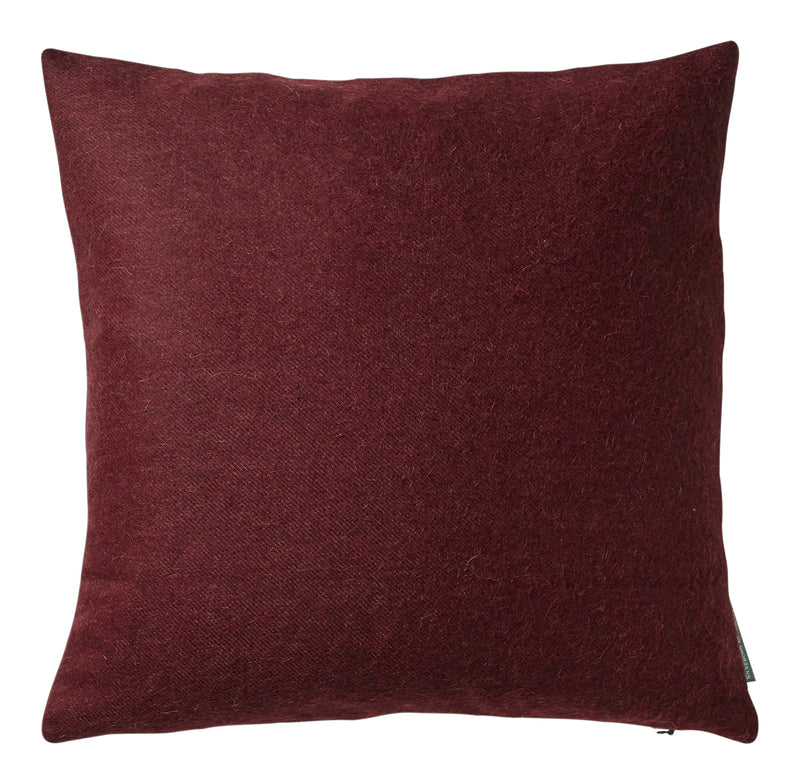 Silkeborg Uldspinderi ApS Cusco 40x40 cm Cushion 00640 Old Bordeaux