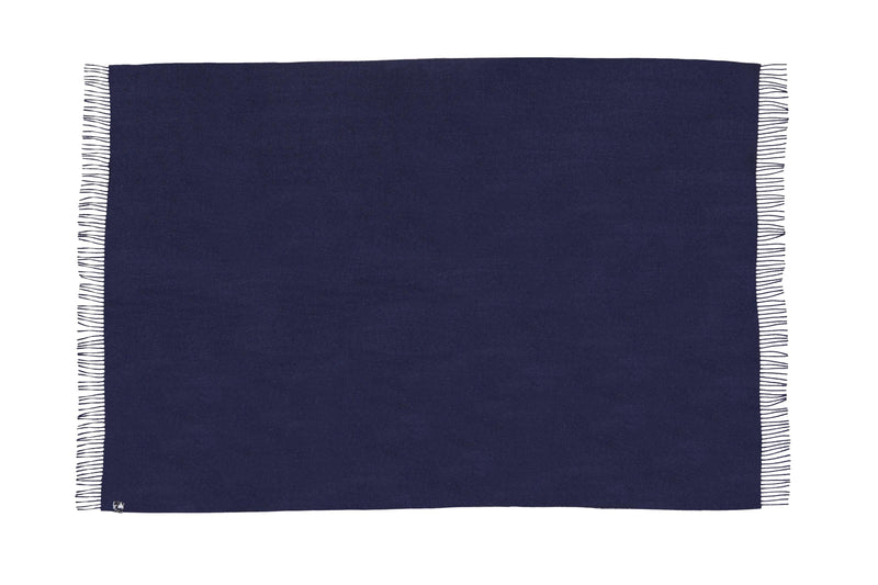 Silkeborg Uldspinderi ApS Cusco 130x200 cm Throw 00638 Deep Ocean Blue