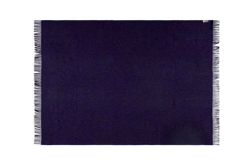 Silkeborg Uldspinderi ApS Cusco 130x200 cm Throw 01982 Midnight Blue