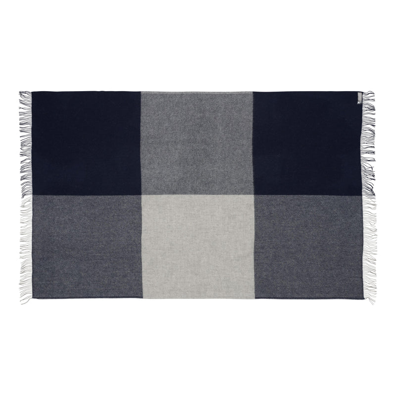 Silkeborg Uldspinderi ApS Drejø 140x240 cm Throw 04152 Midnight (01152)