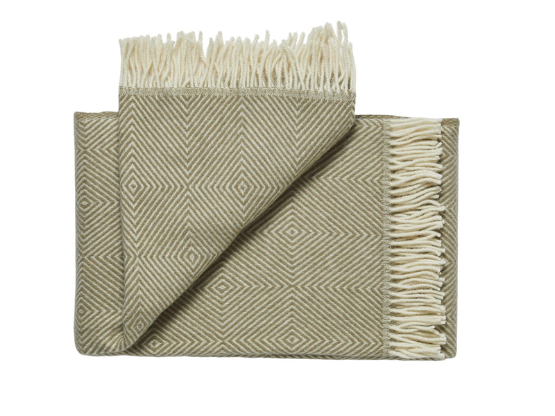 Silkeborg Uldspinderi ApS Fanø 130x200 cm Throw 00188 Light Green (00874)