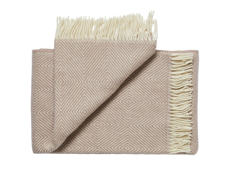 Silkeborg Uldspinderi ApS Fanø 130x200 cm Throw 01927 Dusty Rose (00876)