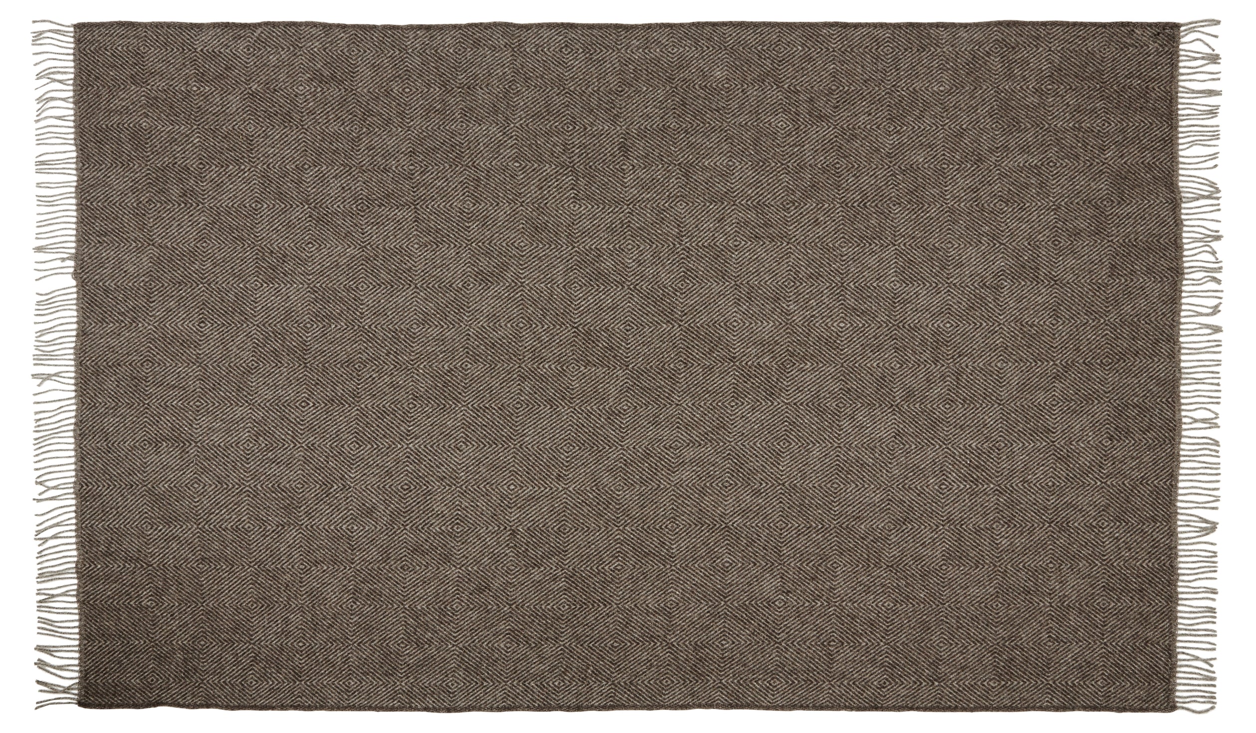 Silkeborg Uldspinderi ApS Fanø 140x240 cm Throw 00108 Ash Brown