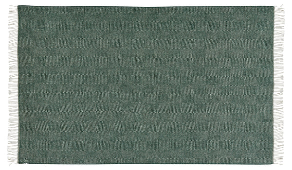 Silkeborg Uldspinderi ApS Fanø 140x240 cm Throw 00178 Dark Pine Green