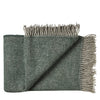 Silkeborg Uldspinderi ApS Fanø 140x240 cm Throw 00178 Dark Pine Green