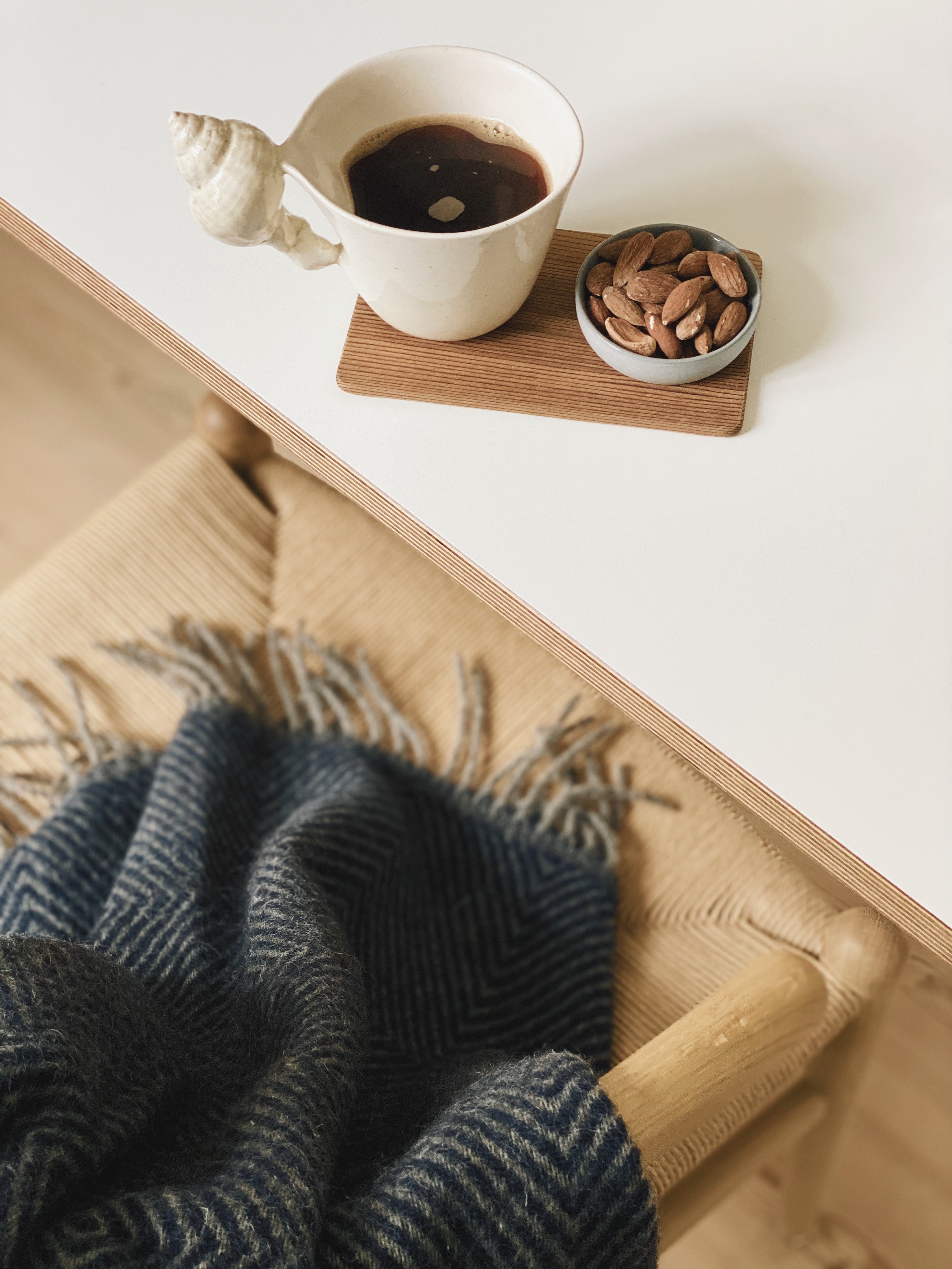 Silkeborg Uldspinderi ApS Fanø 140x240 cm Throw 00184 Granite Blue