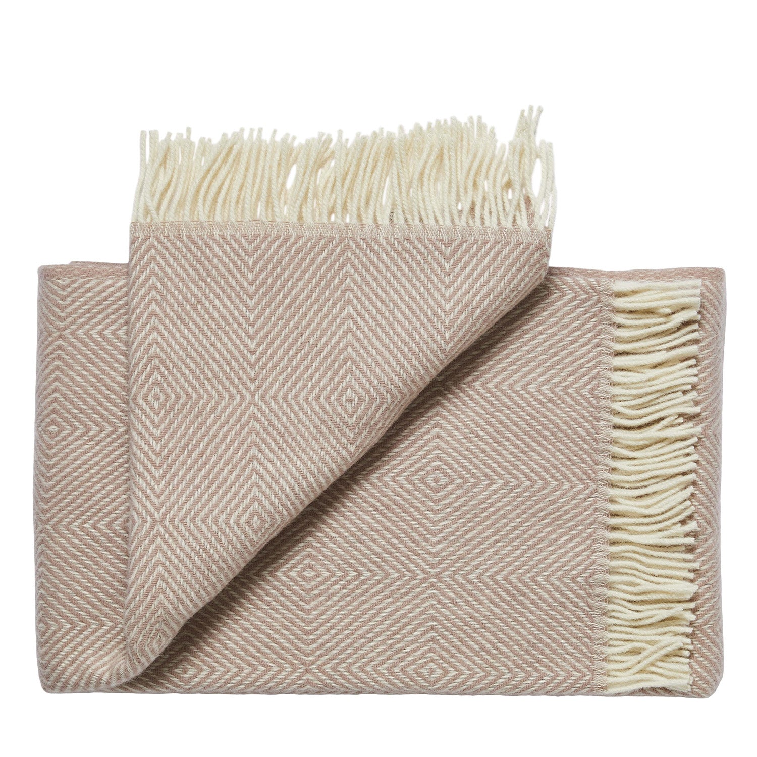 Silkeborg Uldspinderi ApS Fanø 140x240 cm Throw 01927 Dusty Rose (00876)