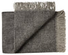 Silkeborg Uldspinderi ApS Fanø 85x130 cm Throw 00171 Slate Black