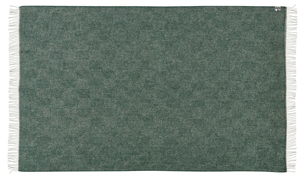 Silkeborg Uldspinderi ApS Fanø Throw 140x240 cm Throw 00178 Dark Pine Green