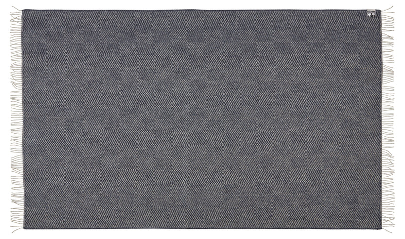 Silkeborg Uldspinderi ApS Fanø Throw 140x240 cm Throw 00184 Granite Blue