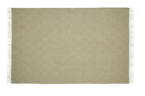 Silkeborg Uldspinderi ApS Fanø 140x240 cm Throw 00188 Light Green (00874)