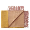 Silkeborg Uldspinderi ApS Franja 170x140 cm Throw 01233 Pink-Yellow