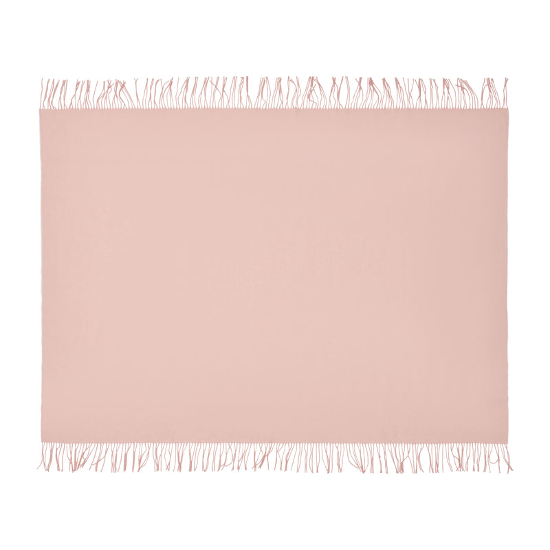 Silkeborg Uldspinderi ApS Franja Throw 170x140 cm Throw 01234 Pink-White