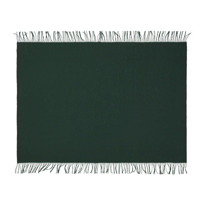 Silkeborg Uldspinderi ApS Franja Throw 170x140 cm Throw 01237 Green-Black