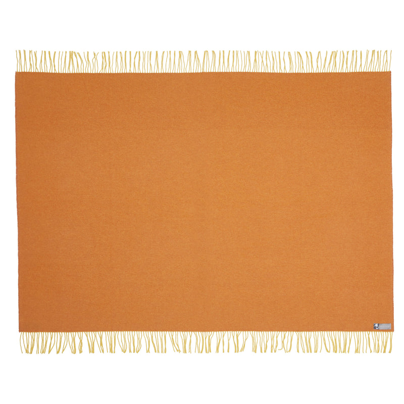 Silkeborg Uldspinderi ApS Franja Throw 170x140 cm Throw 1229 Sunny Apricot