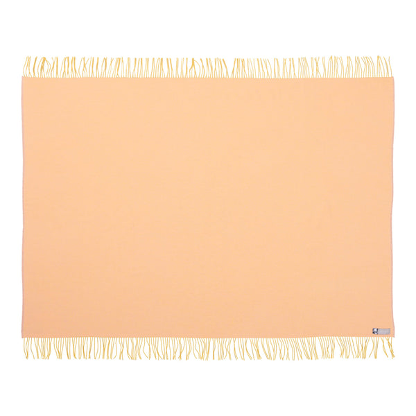 Silkeborg Uldspinderi ApS Franja 170x140 cm Throw 1231 - Butter Peach