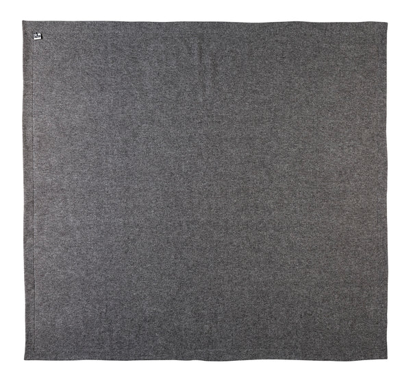 Silkeborg Uldspinderi ApS Gotland 220x240 cm Blanket 00116 Dark Nordic Grey