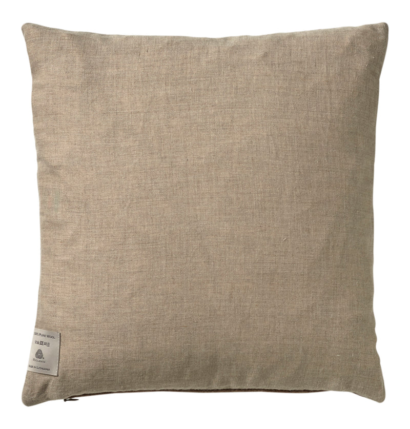 Silkeborg Uldspinderi ApS Gotland Cushion 50x50 cm Cushion 00120 Gotland Brown