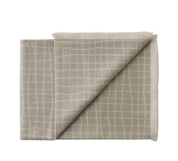 Silkeborg Uldspinderi ApS Juliaca 130x200 cm Throw 05545 Limestone