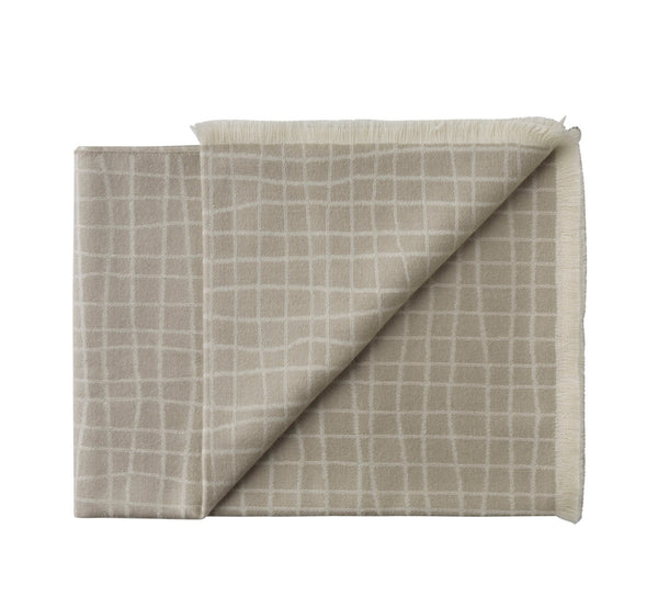 Silkeborg Uldspinderi ApS Juliaca 130x200 cm Throw 05545 Limestone