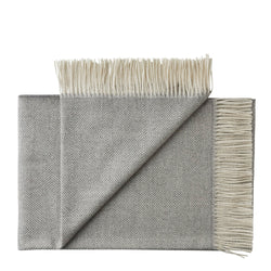 Silkeborg Uldspinderi ApS La Paz 130x200 cm Throw 00401 Light Grey