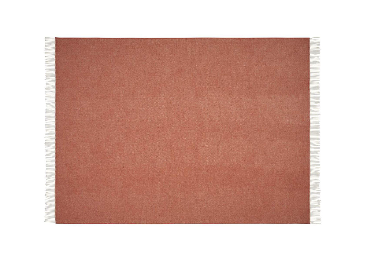 Silkeborg Uldspinderi ApS La Paz 130x200 cm Throw 00707 Pumpkin Orange
