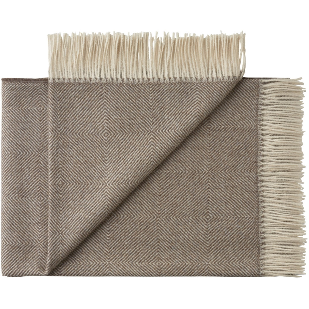 Silkeborg Uldspinderi ApS La Paz 130x200 cm Throw 00720 Antique Oak Brown
