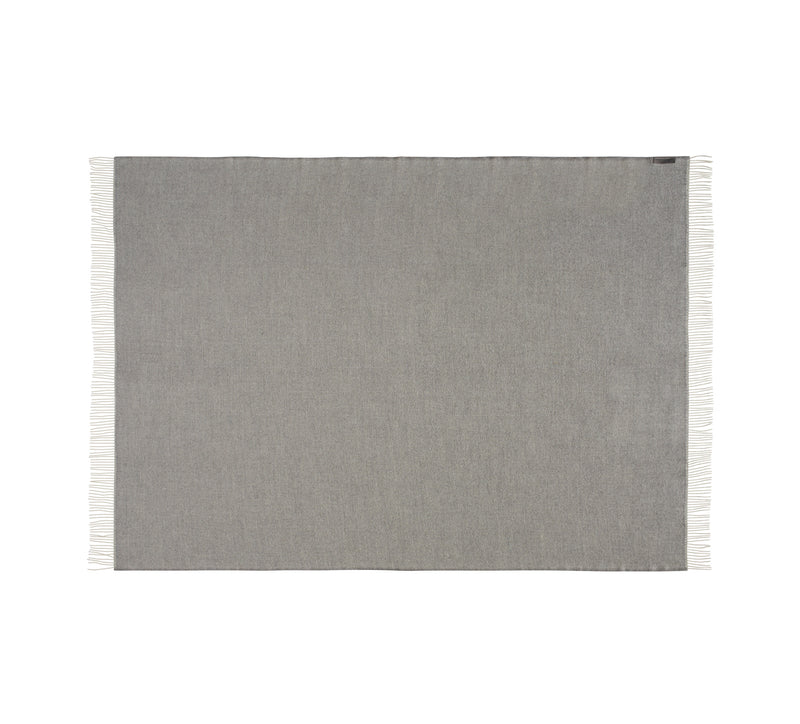 Silkeborg Uldspinderi ApS La Paz 130x200 cm Throw 00401 Light Grey